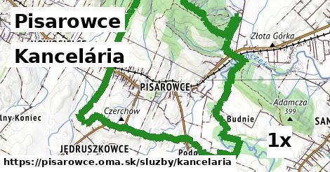 kancelária v Pisarowce