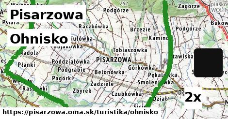 ohnisko v Pisarzowa