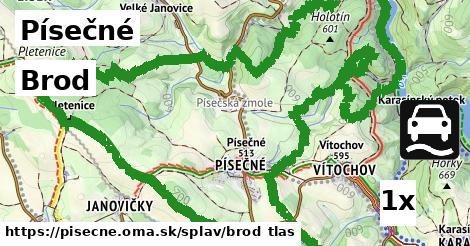 Brod, Písečné