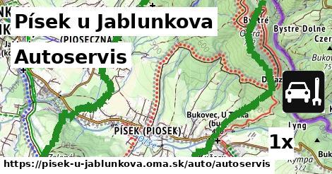 autoservis v Písek u Jablunkova