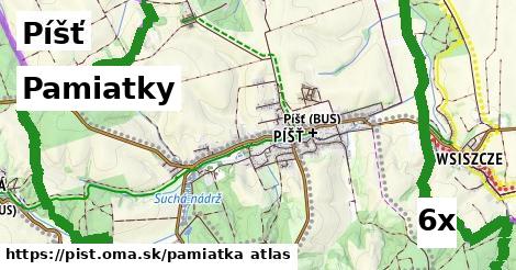 pamiatky v Píšť