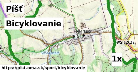 bicyklovanie v Píšť