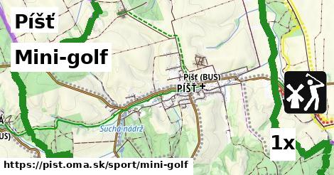 Mini-golf, Píšť