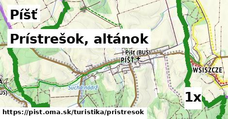 Prístrešok, altánok, Píšť