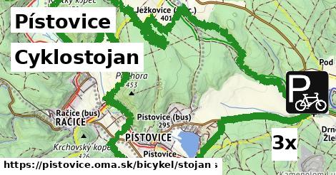 Cyklostojan, Pístovice