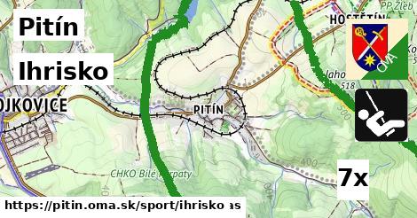 Ihrisko, Pitín