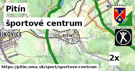 športové centrum, Pitín