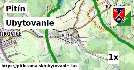 ubytovanie v Pitín