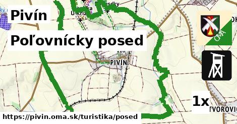 Poľovnícky posed, Pivín