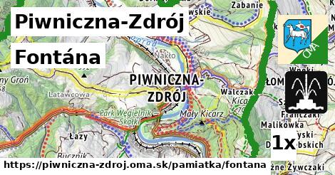 Fontána, Piwniczna-Zdrój