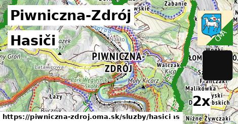 hasiči v Piwniczna-Zdrój