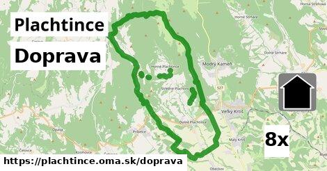 doprava v Plachtince