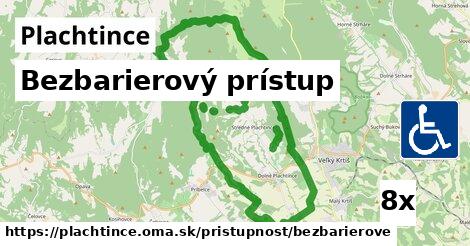 bezbarierový prístup v Plachtince