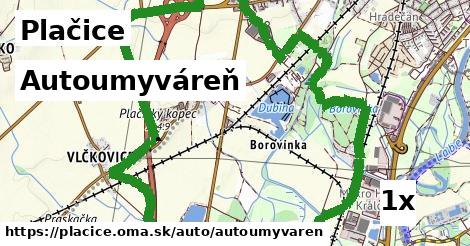 Autoumyváreň, Plačice