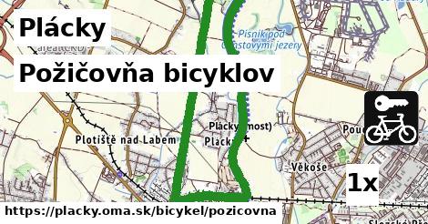 Požičovňa bicyklov, Plácky