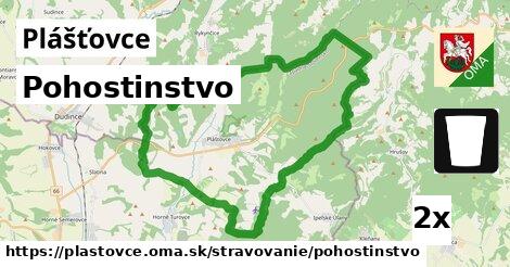 Pohostinstvo, Plášťovce