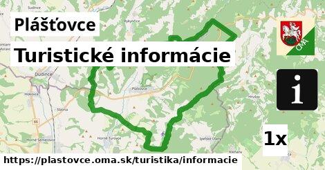 Turistické informácie, Plášťovce