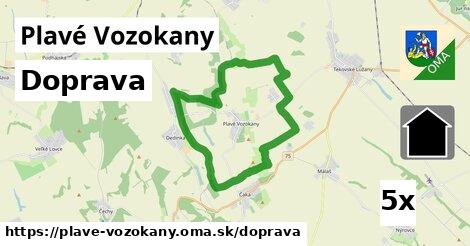 doprava v Plavé Vozokany