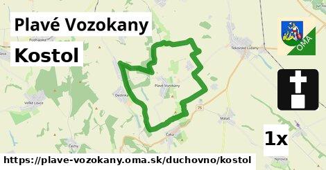 Kostol, Plavé Vozokany