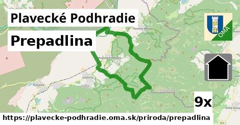 Prepadlina, Plavecké Podhradie