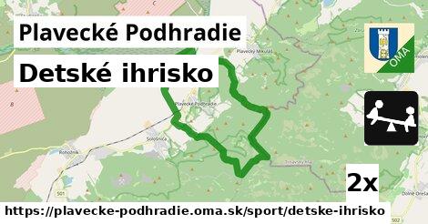 Detské ihrisko, Plavecké Podhradie