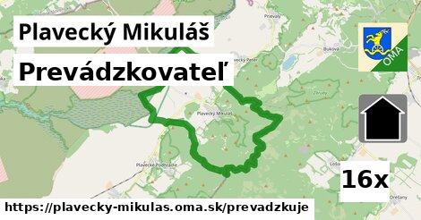 prevádzkovateľ v Plavecký Mikuláš