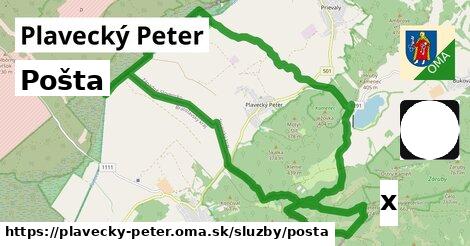 Pošta, Plavecký Peter