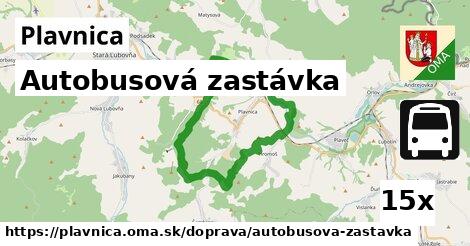 Autobusová zastávka, Plavnica