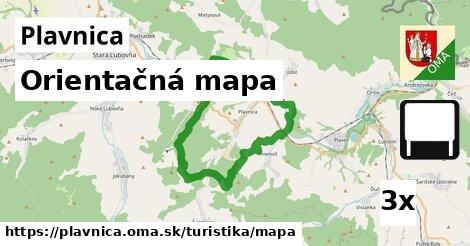 Orientačná mapa, Plavnica