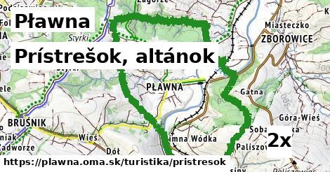 Prístrešok, altánok, Pławna