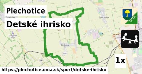 Detské ihrisko, Plechotice