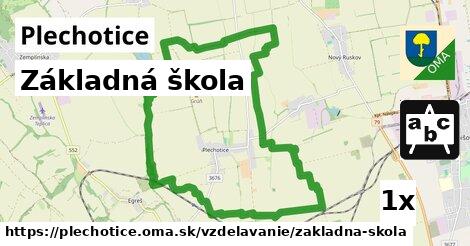 Základná škola, Plechotice