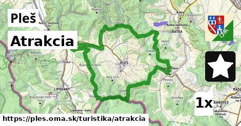 Atrakcia, Pleš