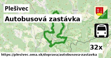 Autobusová zastávka, Plešivec