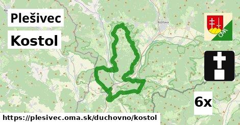 Kostol, Plešivec