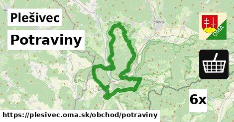 Potraviny, Plešivec