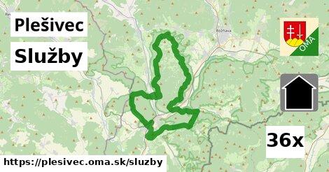 služby v Plešivec