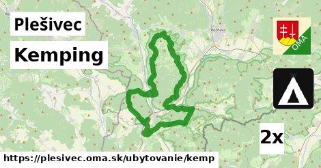 Kemping, Plešivec