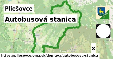 Autobusová stanica, Pliešovce