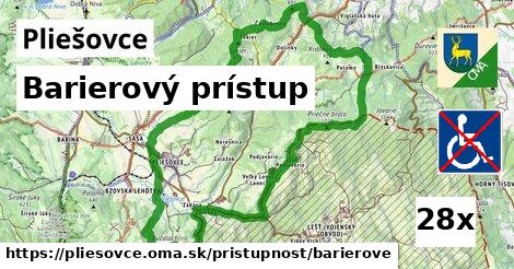 barierový prístup v Pliešovce