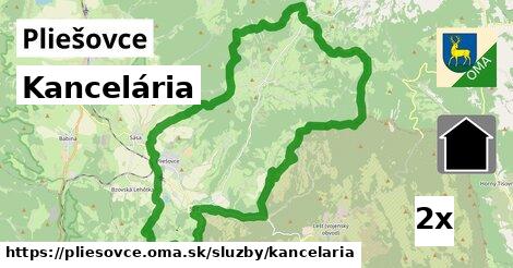 Kancelária, Pliešovce