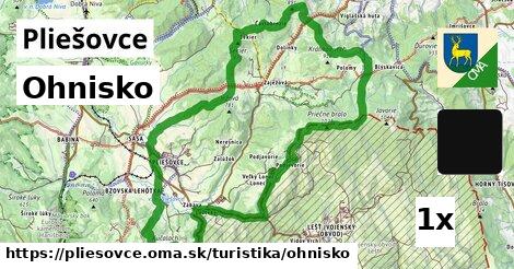 ohnisko v Pliešovce