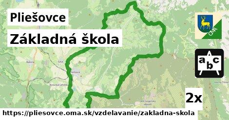 Základná škola, Pliešovce