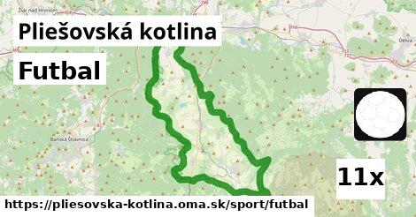 Futbal, Pliešovská kotlina