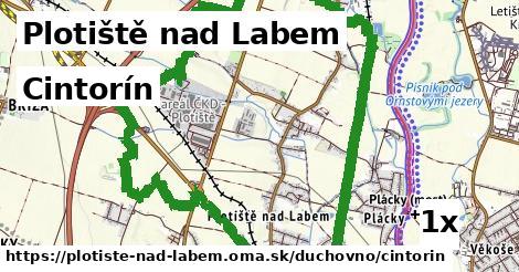 Cintorín, Plotiště nad Labem