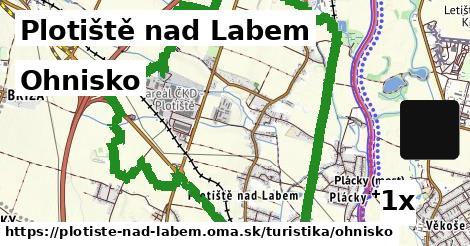 Ohnisko, Plotiště nad Labem