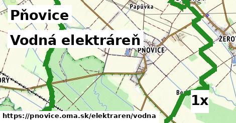 vodná elektráreň v Pňovice