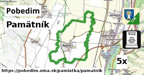 Pamätník, Pobedim