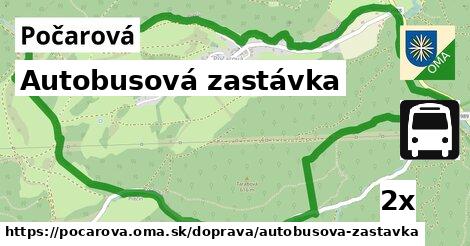 Autobusová zastávka, Počarová