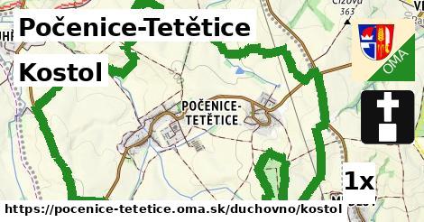 Kostol, Počenice-Tetětice